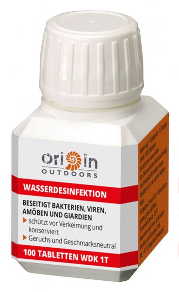 Origin Outdoors Wasserdesinfektion / -konservierung 100 Tabletten