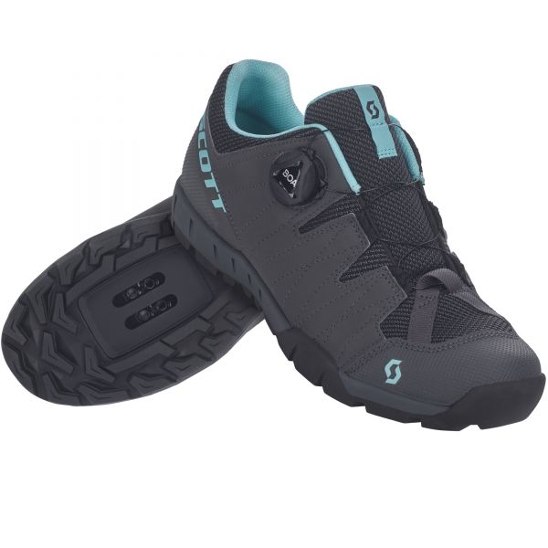 SCO Shoe Sport Trail Boa Lady dark grey/turquoise blue