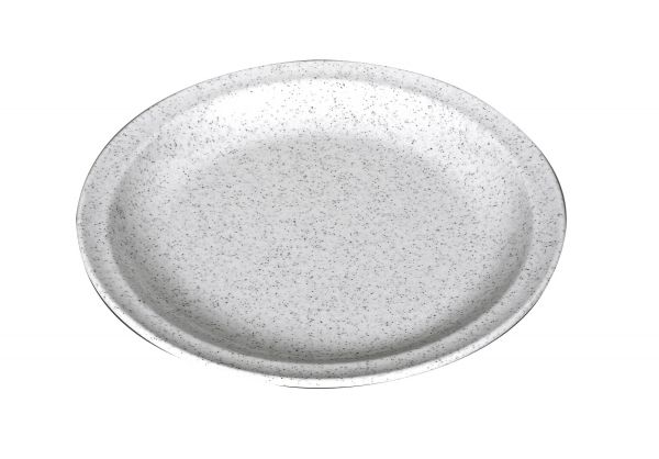 Waca Melamin Teller-23,5 cm Ø granit flach