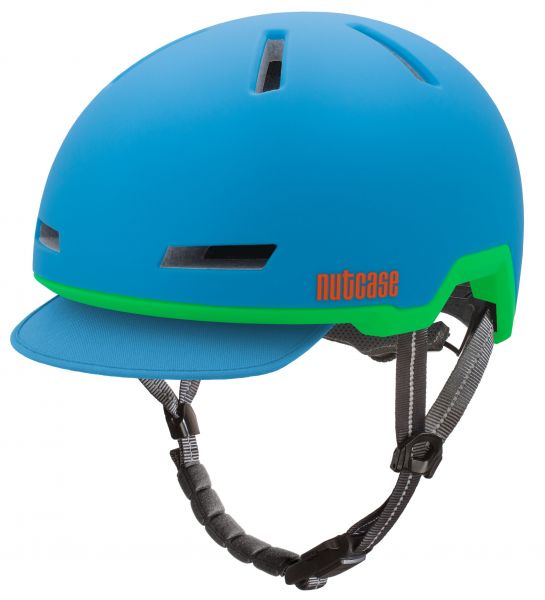 Nutcase Glacier Blue Matte Tracer Helm, L/XL /56-60cm