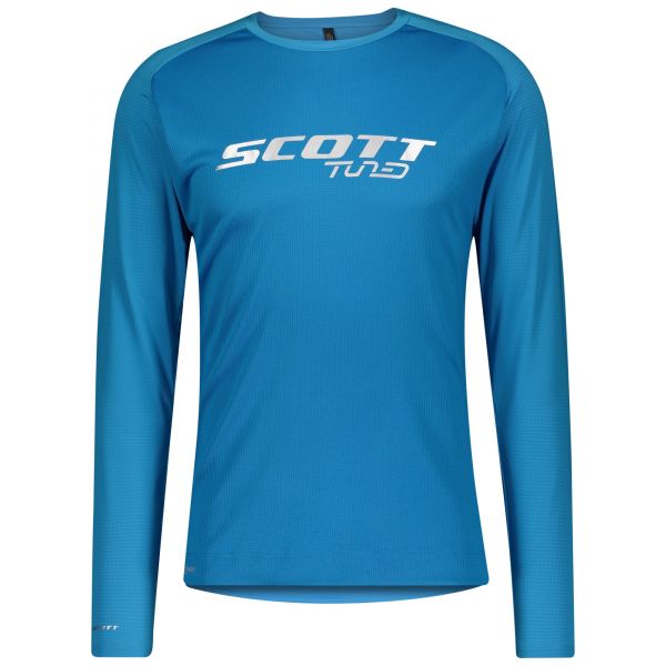 SCO Shirt M&#039;s Trail Tuned l/sl atlantic blue