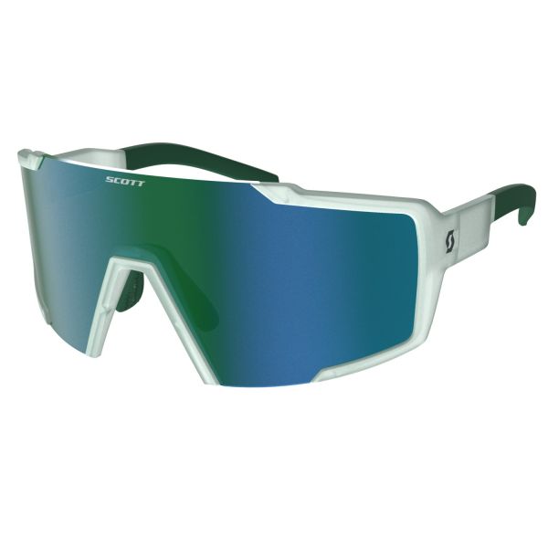 SCO Sunglasses Shield mineral blue green chrome