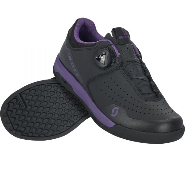 SCOTT Shoe Sport Volt Lady matt black/nitro purple