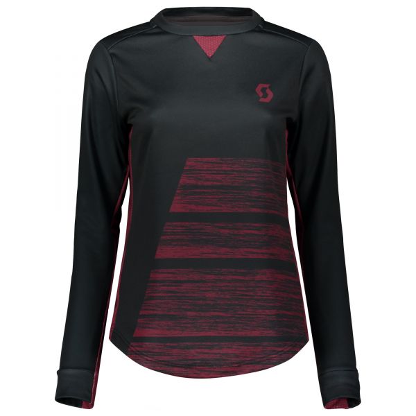 SCOTT Trail AS Damen Shirt black/red