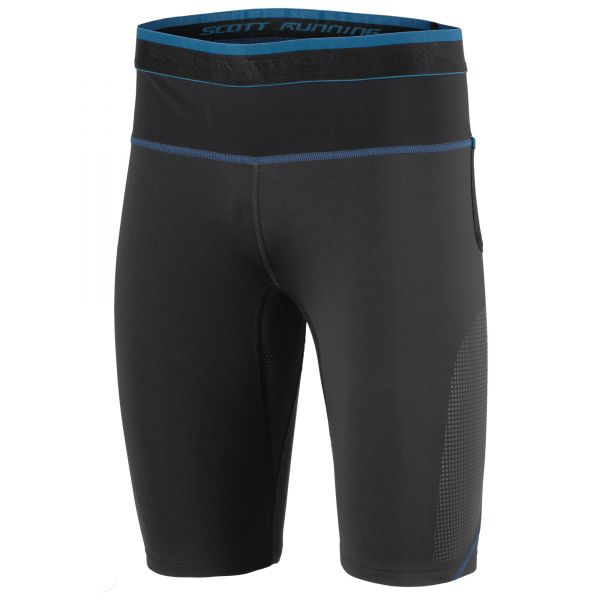 SCOTT Tight Shorts Trail RUN black/seaport blue
