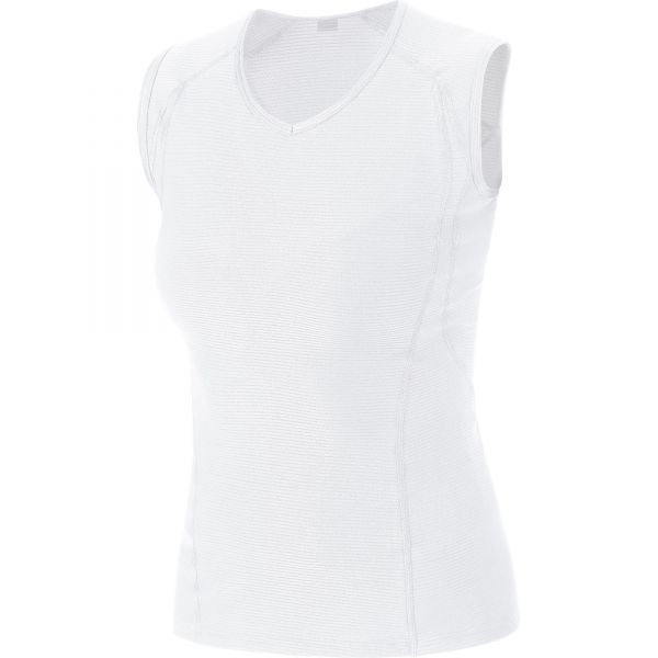GORE® M Damen Base Layer Shirt ärmellos white